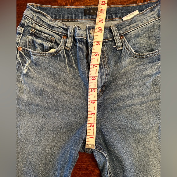 Silver Frisco Highrise Straight - Picture 9 of 11